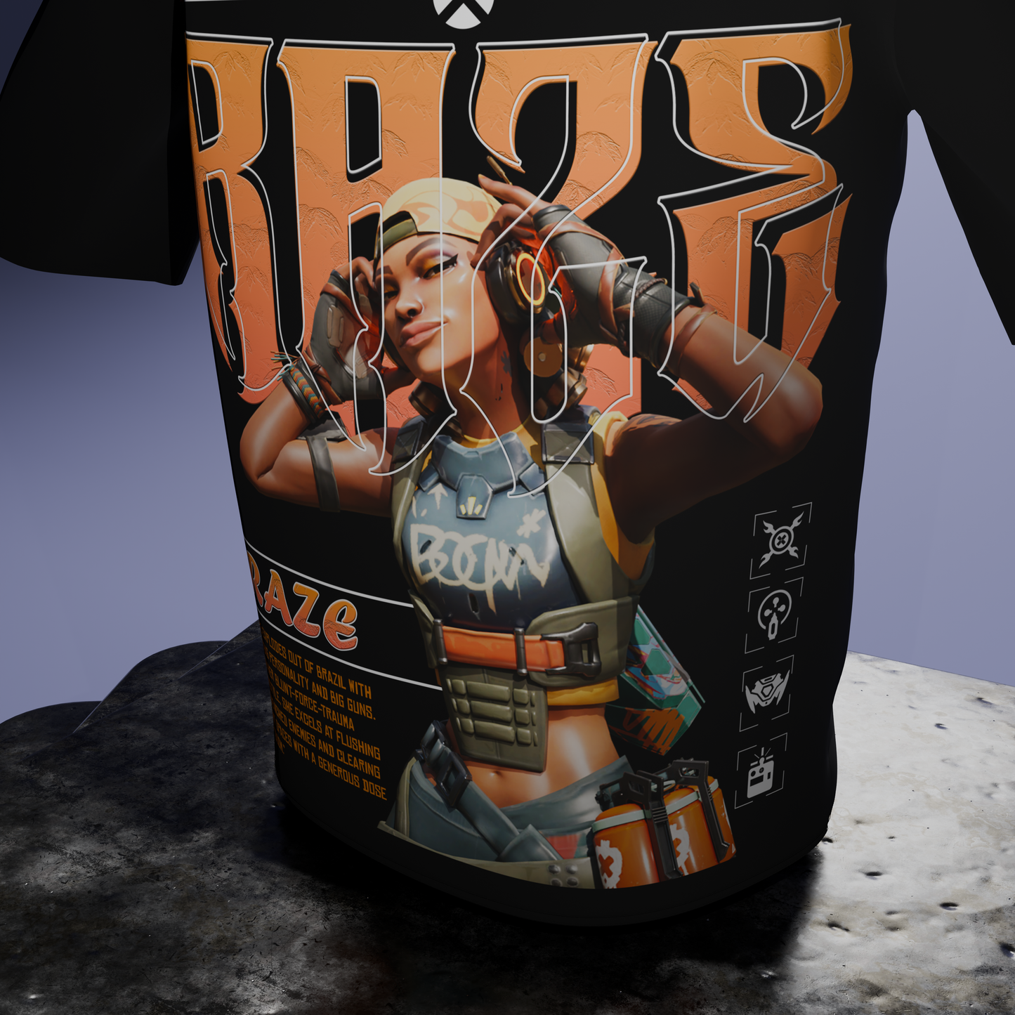 Raze oversized tee's